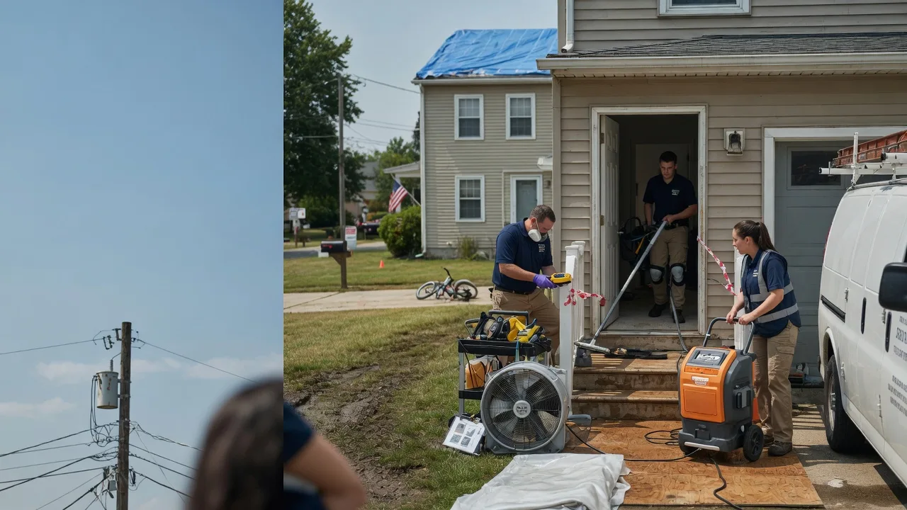 Water Damage Repair in Harrisburg, OH near me
